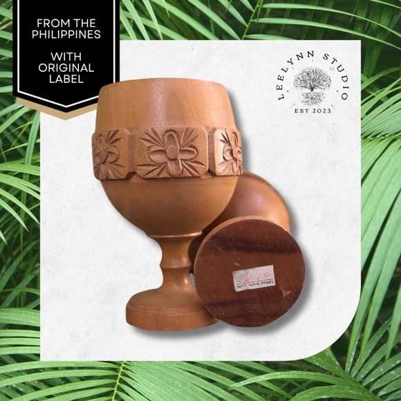 Pair of Vintage Mid-Century Modern Tiki Bar Drinkware/Decor - Picture 1 of 10